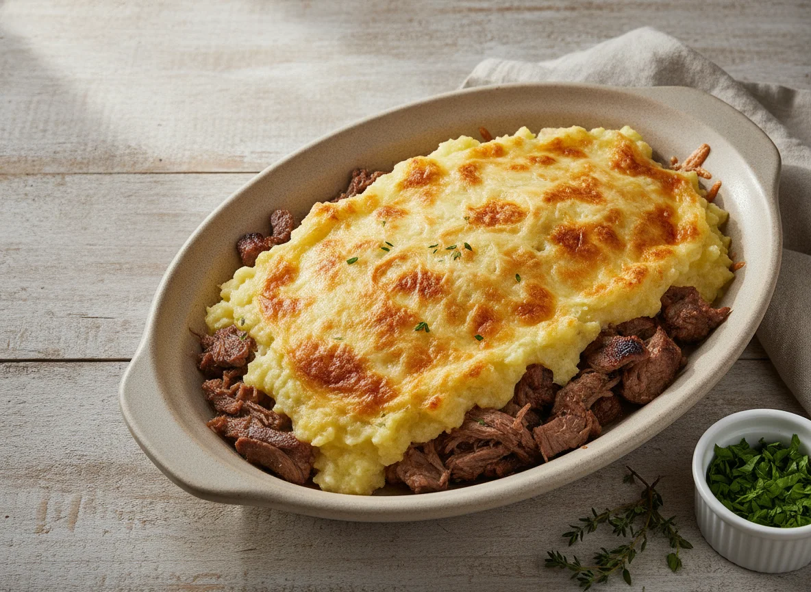 Escondidinho de Mandioca com Carne photo
