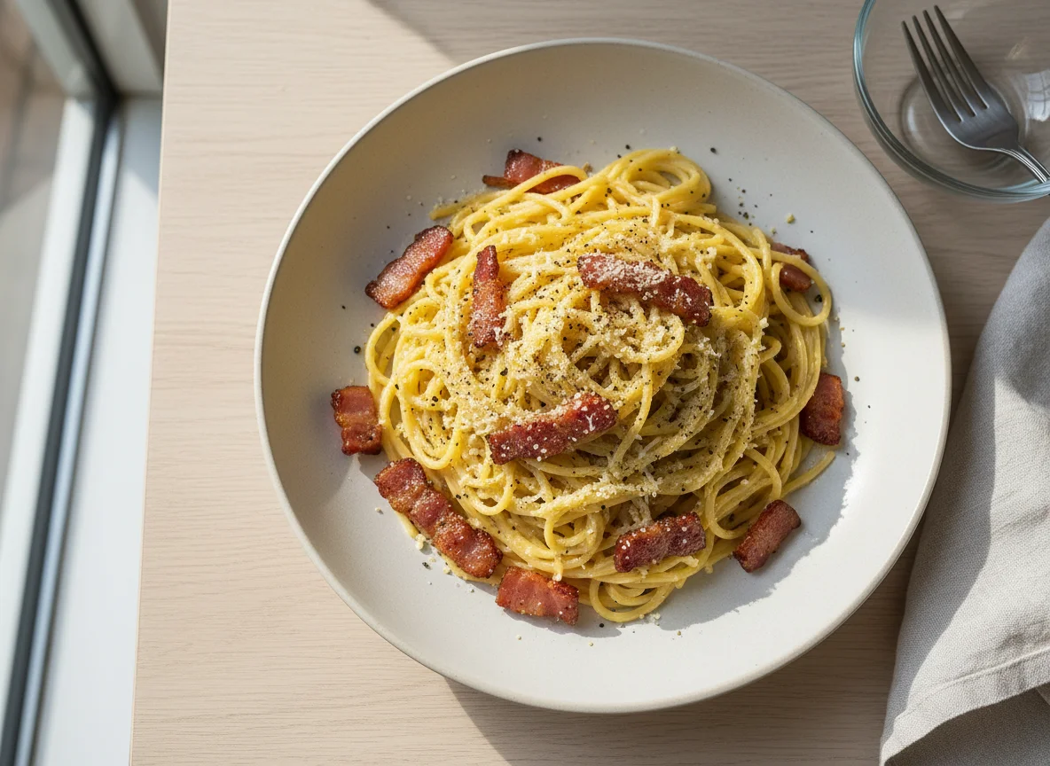 Espaguete à Carbonara photo