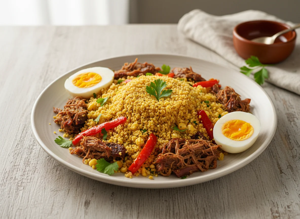 Farofa com Carne Seca photo