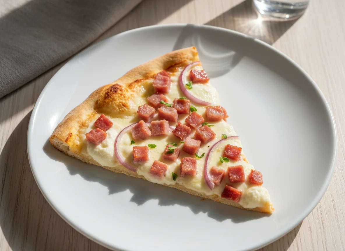 Fatia de Pizza com Bacon e Requeijão photo