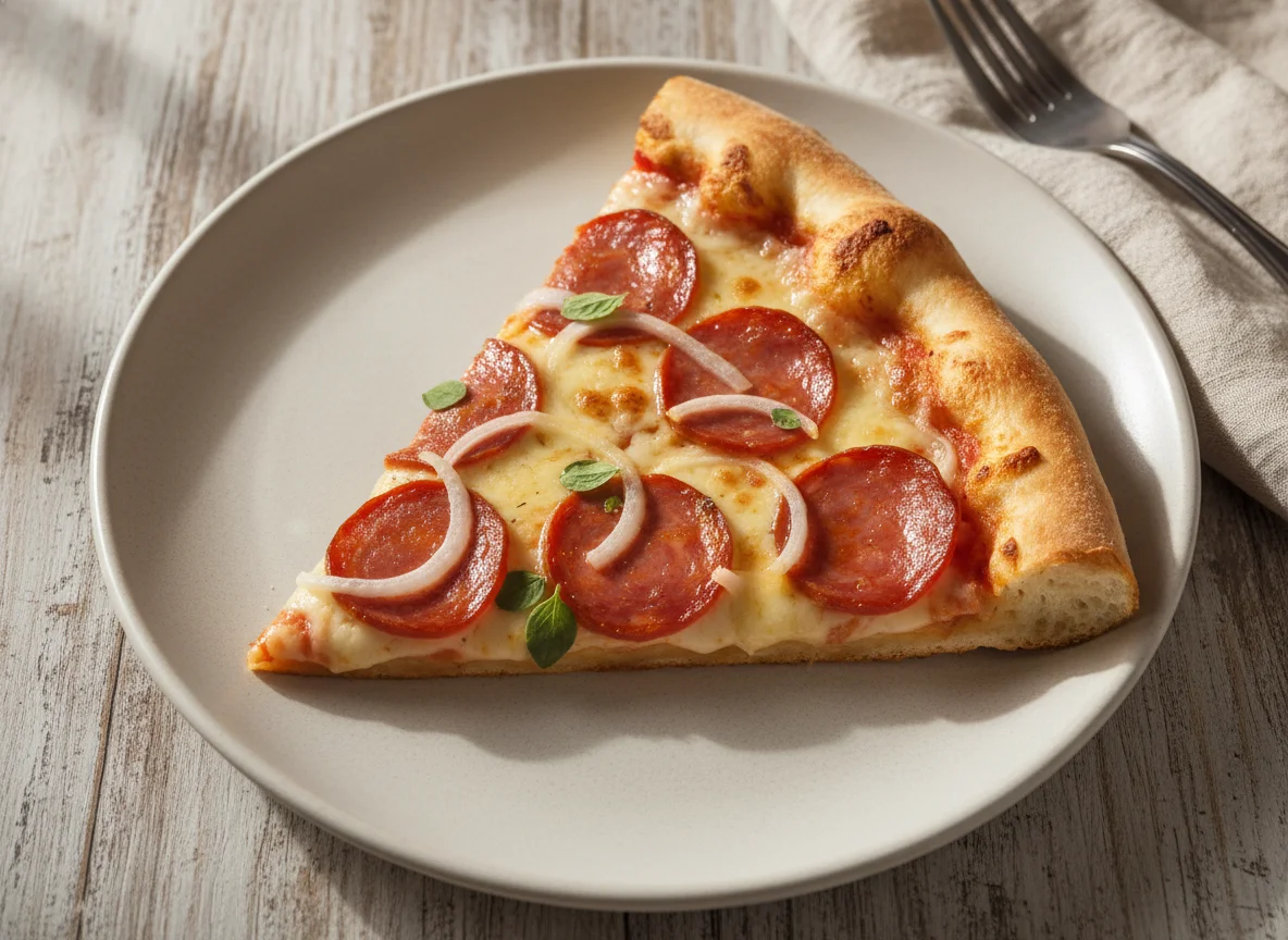 Fatia de Pizza de Calabresa photo