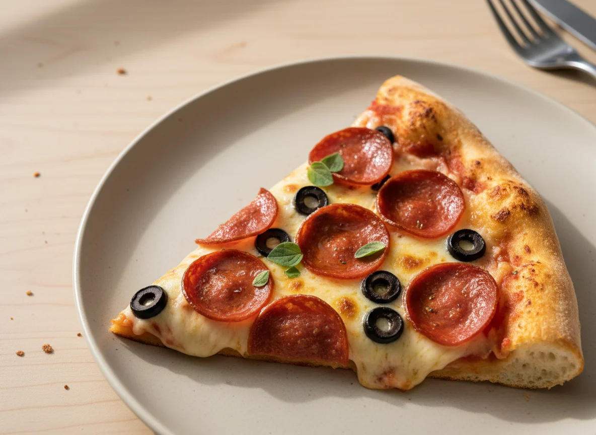 Fatia de Pizza de Pepperoni photo