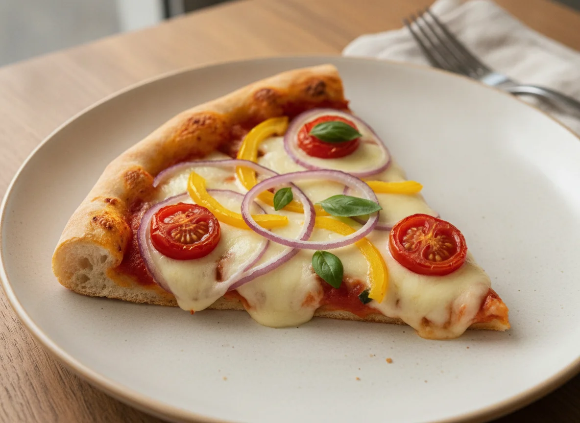 Fatia de Pizza de Vegetais photo