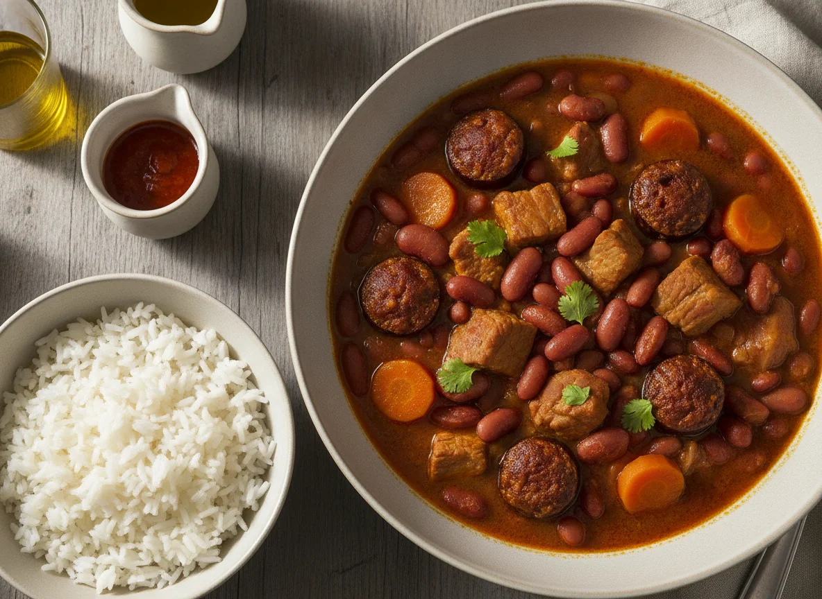Feijoada à Transmontana com Arroz Branco photo
