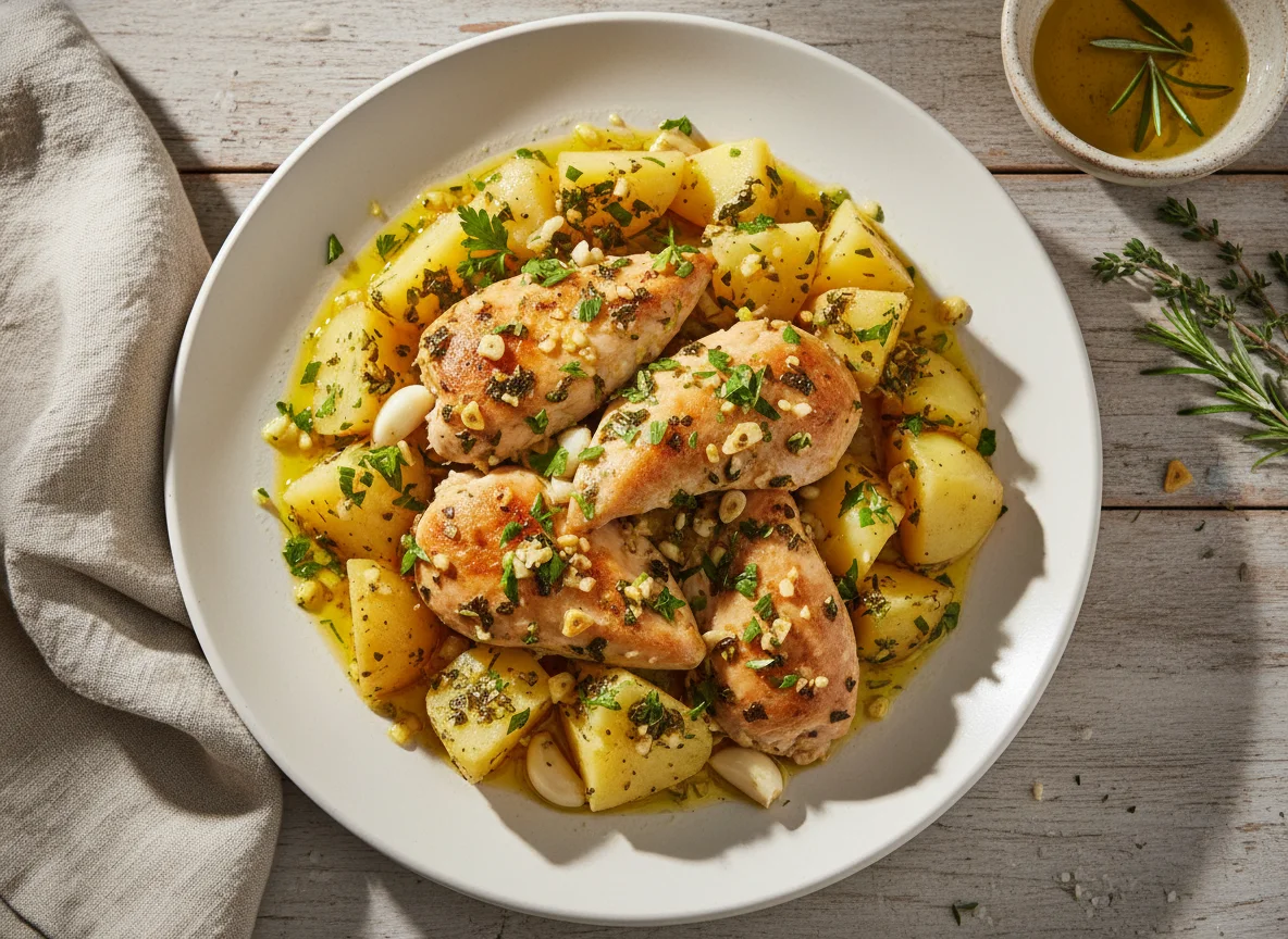 Frango com Batatas photo