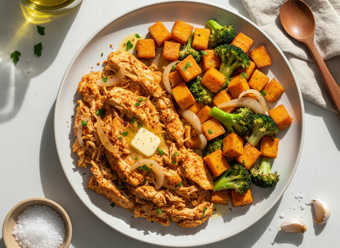 Frango Desfiado Low Carb photo