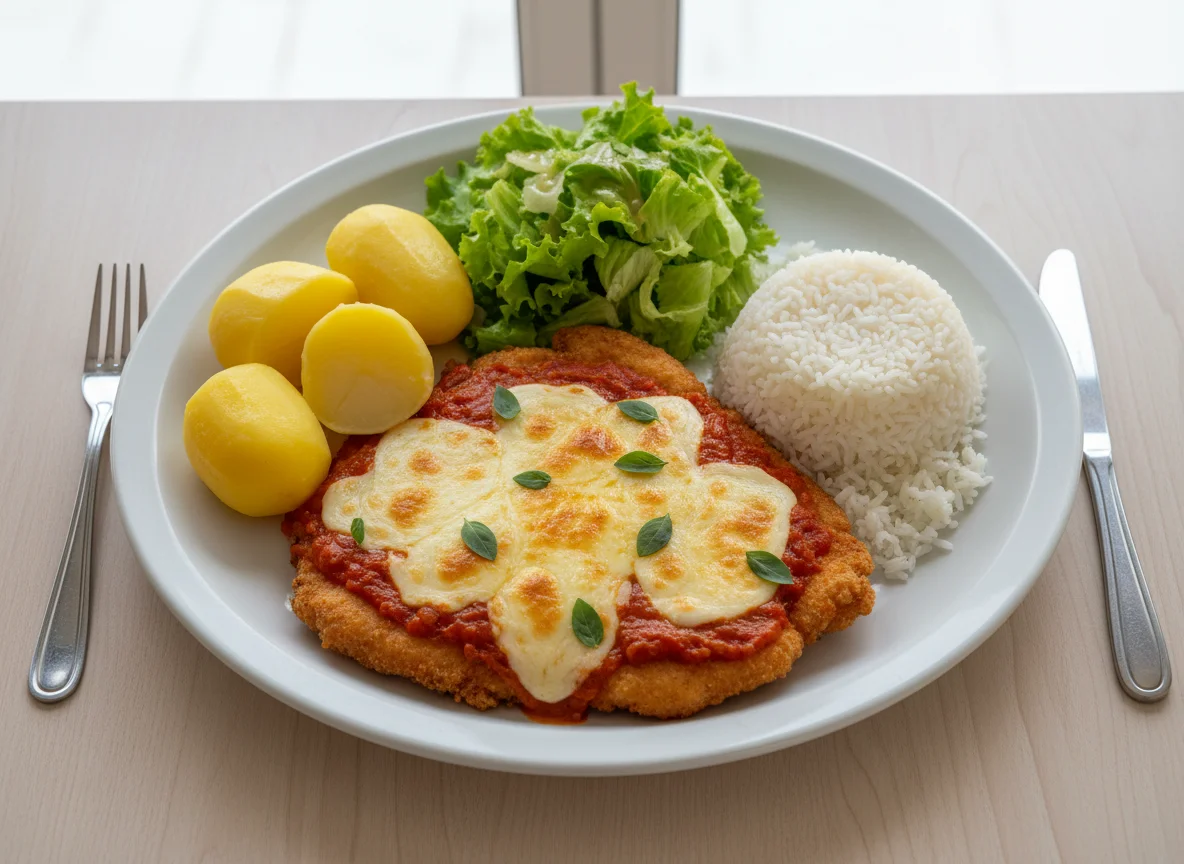 Frango parmesão photo