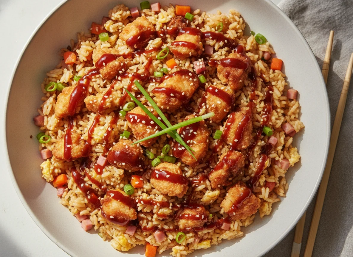 Frango Teriyaki Yakimeshi photo