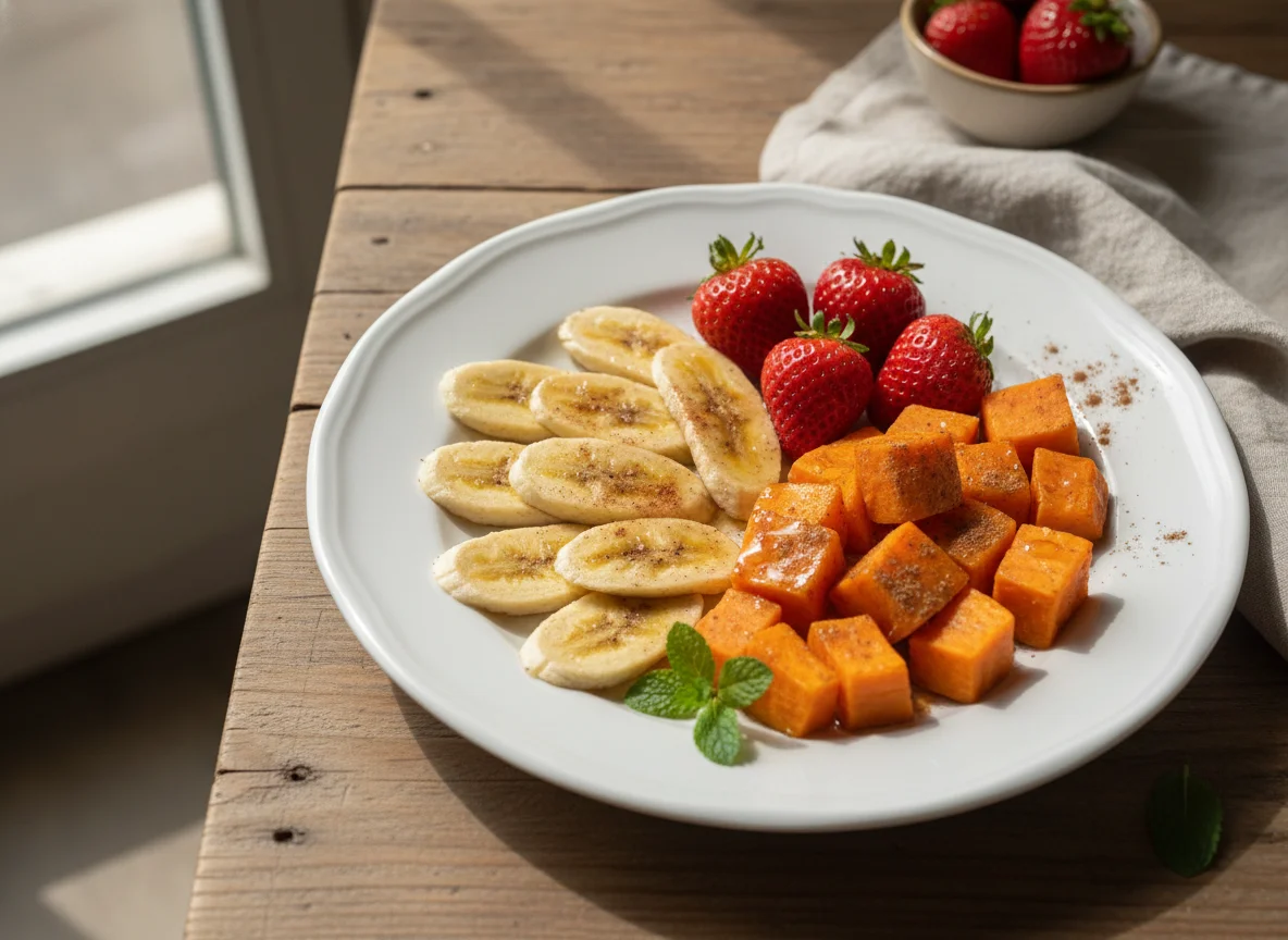 Frutas e Batata Doce photo