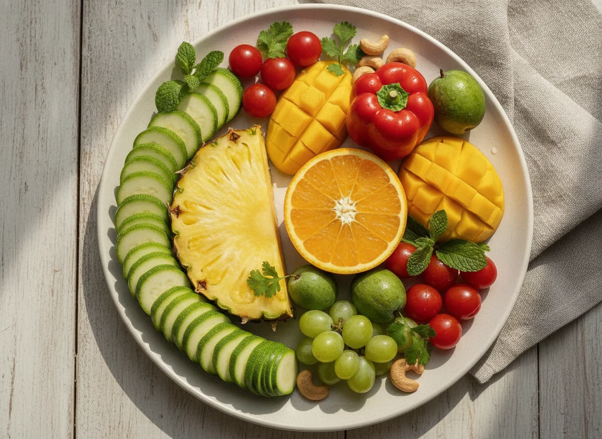 Frutas e Vegetais Variados photo