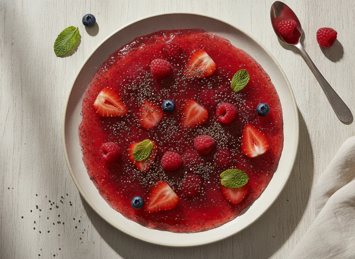Gel de Frutas Vermelhas e Chia Zero Kobber photo
