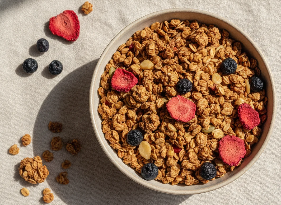 Granola com Frutas Secas photo
