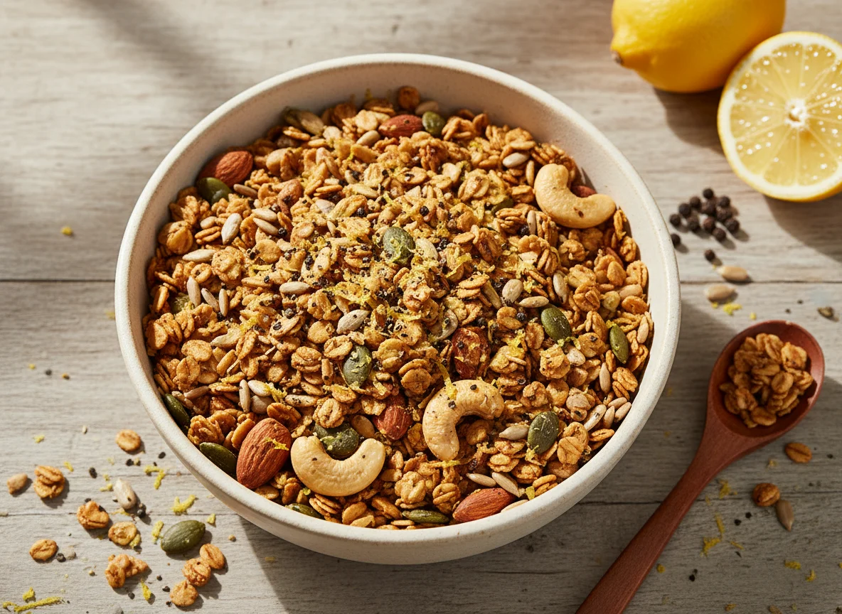 Granola Salgada Lemon Pepper photo
