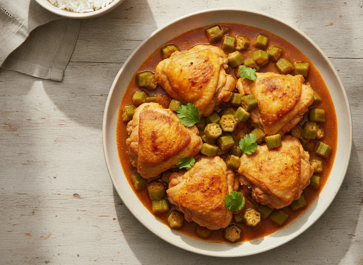 Guisado de Frango com Quiabo photo
