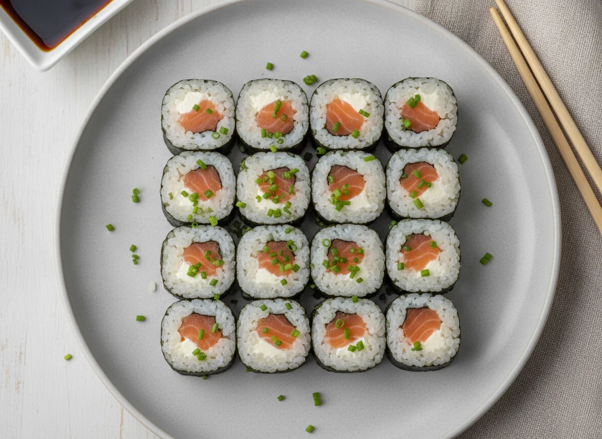 Hossomaki de Salmão com Cream Cheese photo