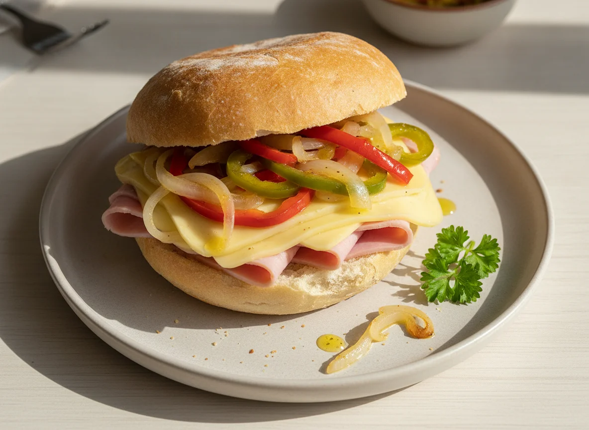Lanche de Fiambre e Queijo photo
