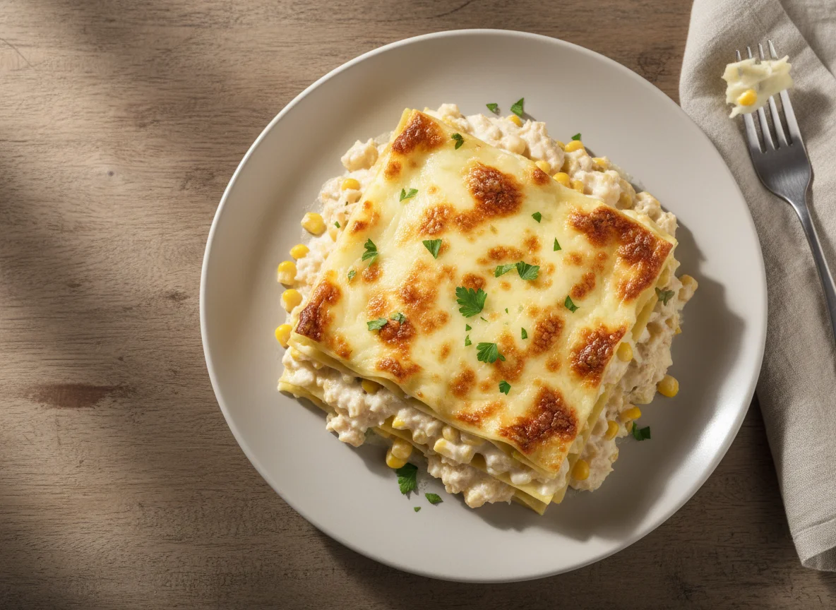 Lasanha de frango photo