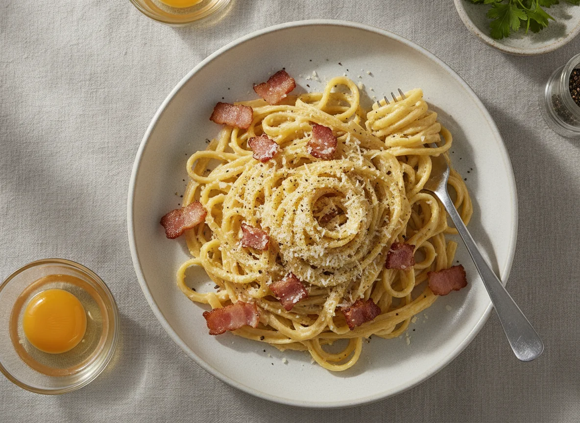 Macarrão Carbonara photo