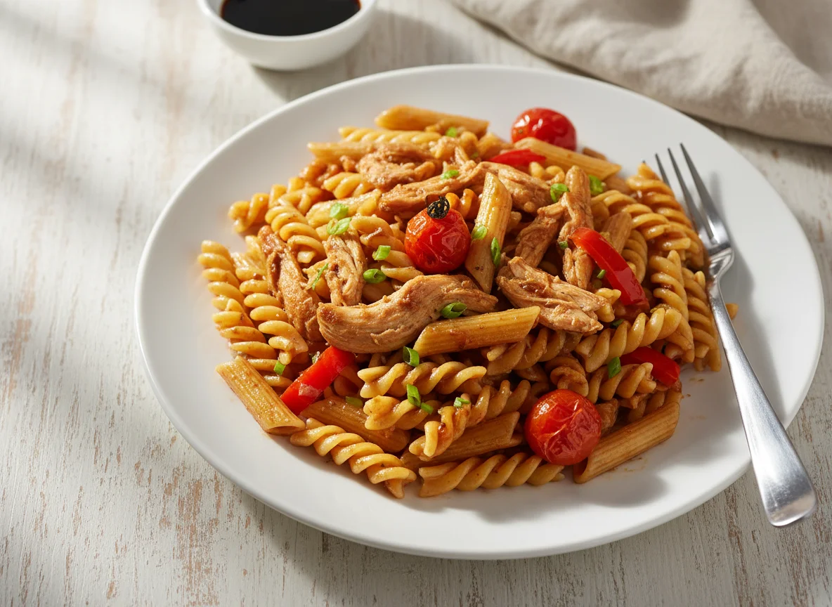 Macarrão com Frango photo