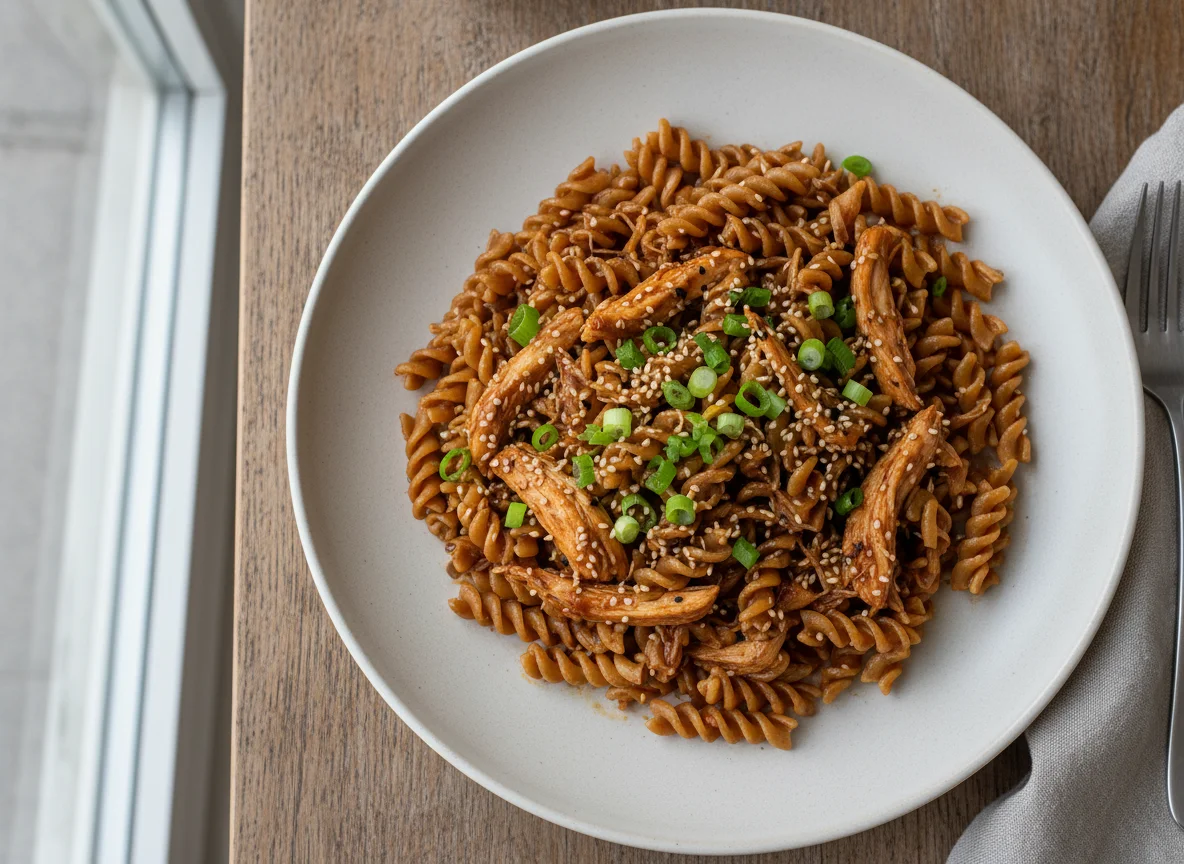 Macarrão com Frango Desfiado photo