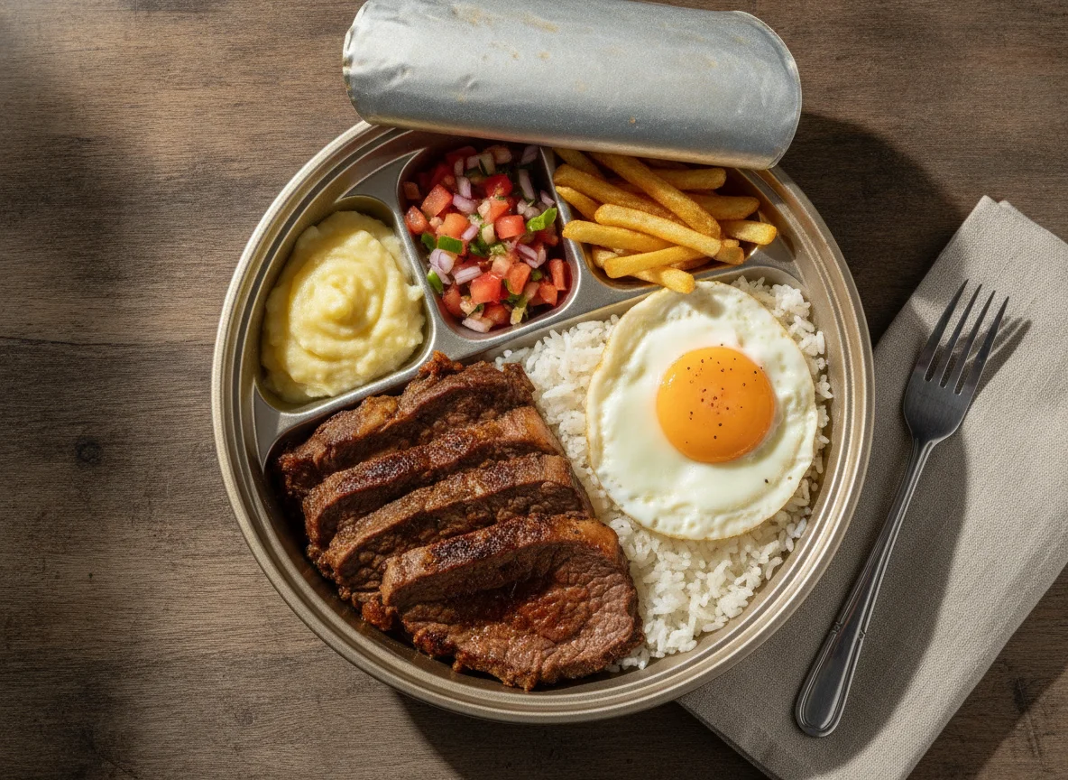 Marmitex com Carne Bovina Assada photo