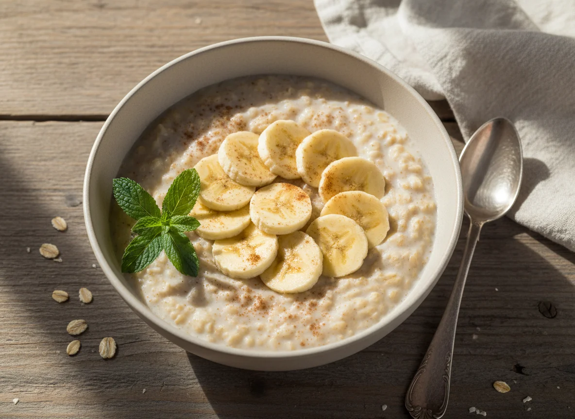 Mingau de Aveia com Banana photo
