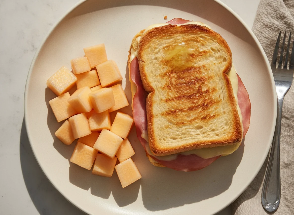Misto quente com melão photo
