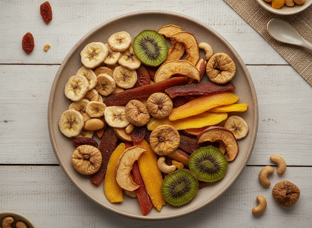 Mix de frutas desidratadas photo