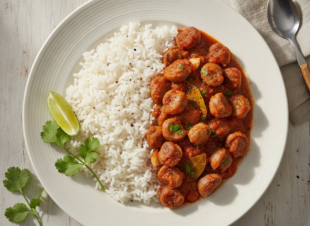 Moela de Frango com Arroz photo