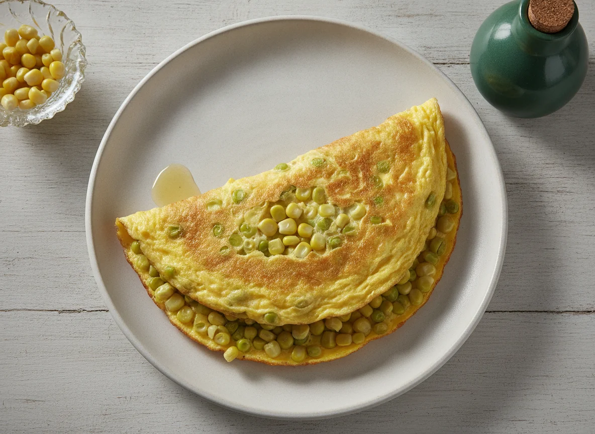 Omelete com Milho photo