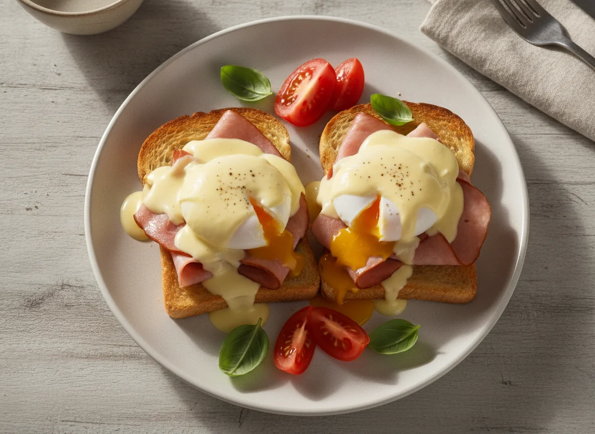 Ovos Benedict com Presunto photo