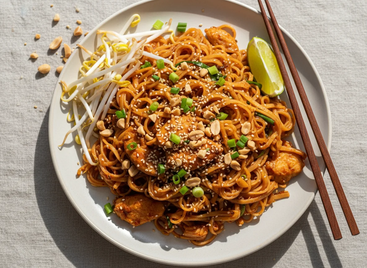 Pad Thai de Frango photo