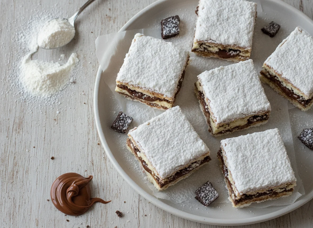 Palha Italiana de Leite Ninho com Nutella photo