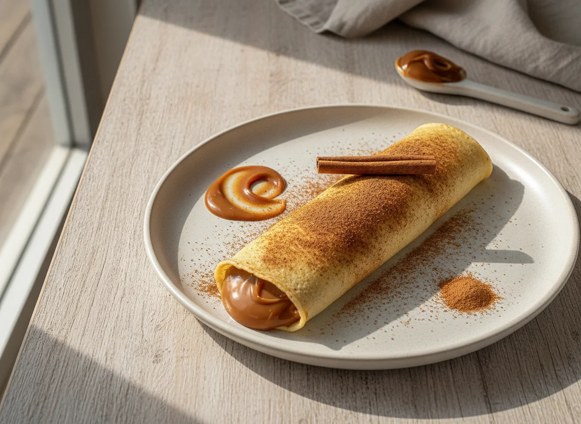 Panqueca com Doce de Leite photo