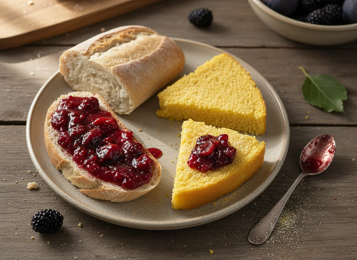 Pão com Doce e Pão de Milho photo