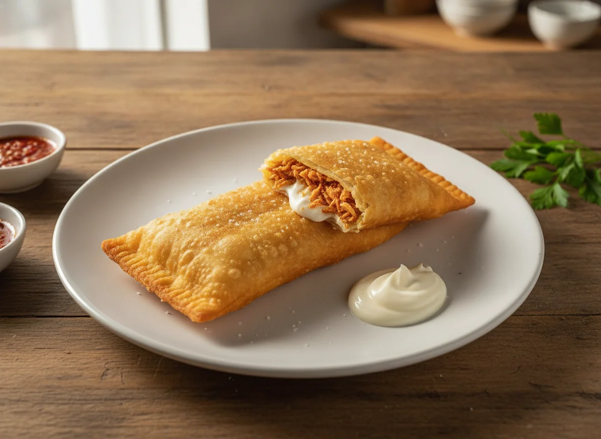 Pastel de Frango com Catupiry photo