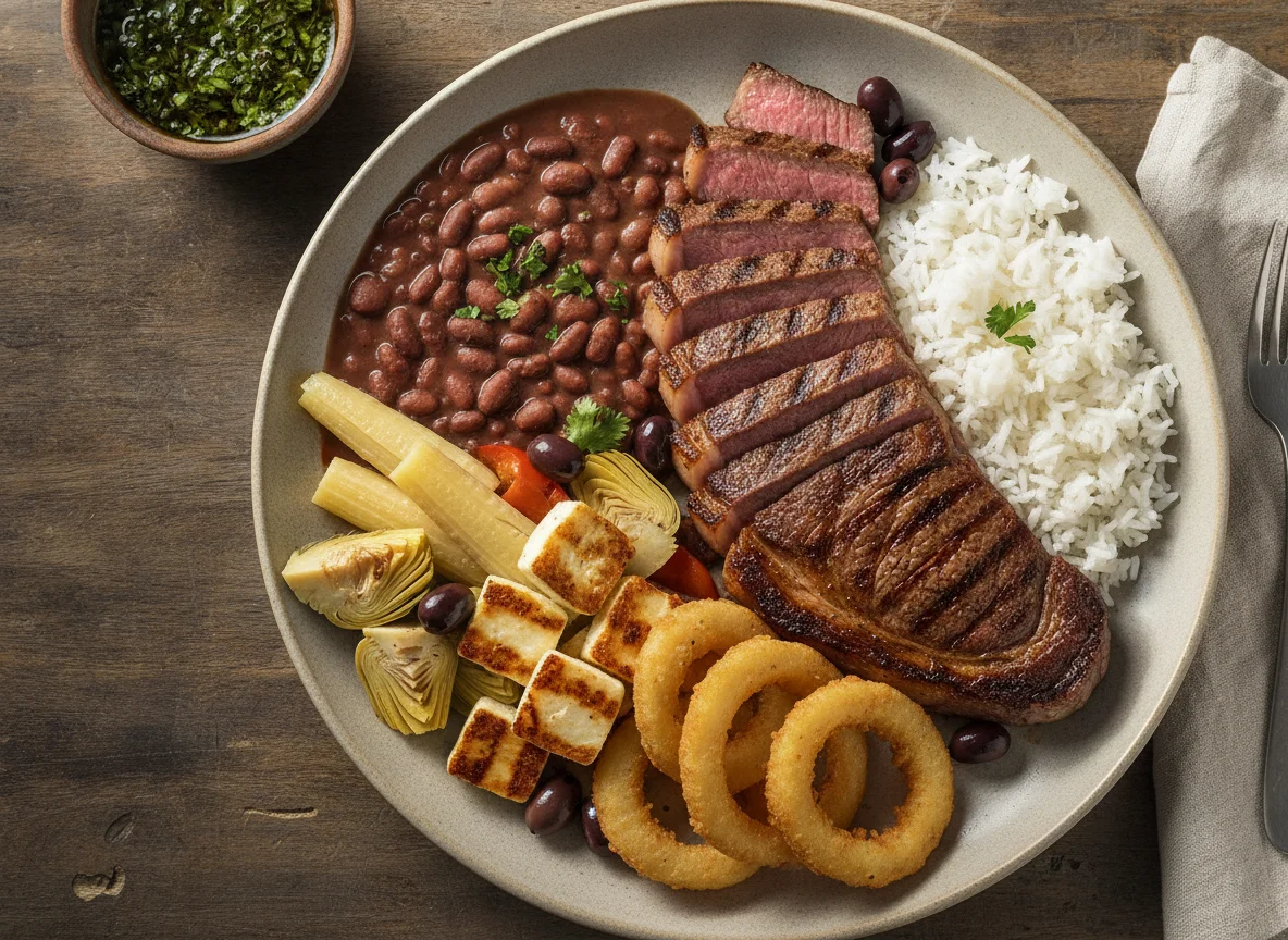 Picanha com Arroz, Feijão e Acompanhamentos photo