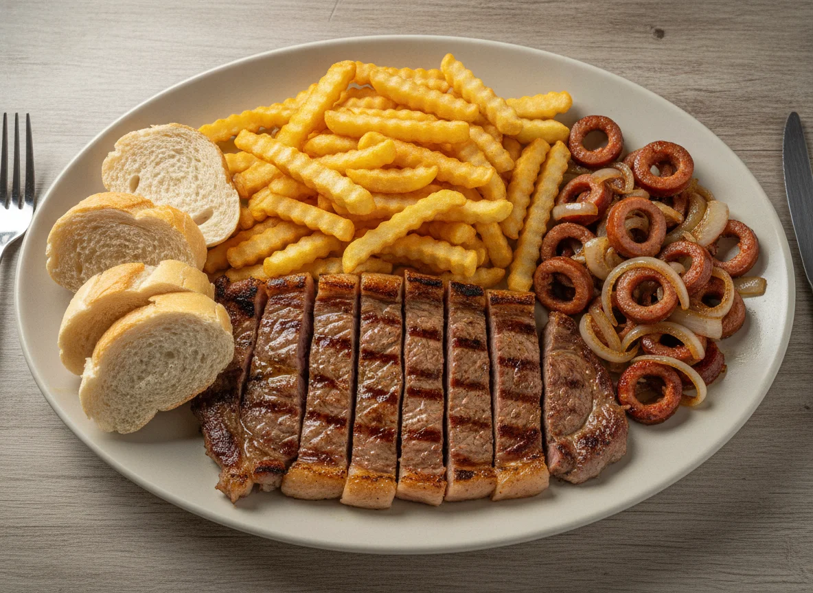 Picanha na Chapa com Acompanhamentos photo