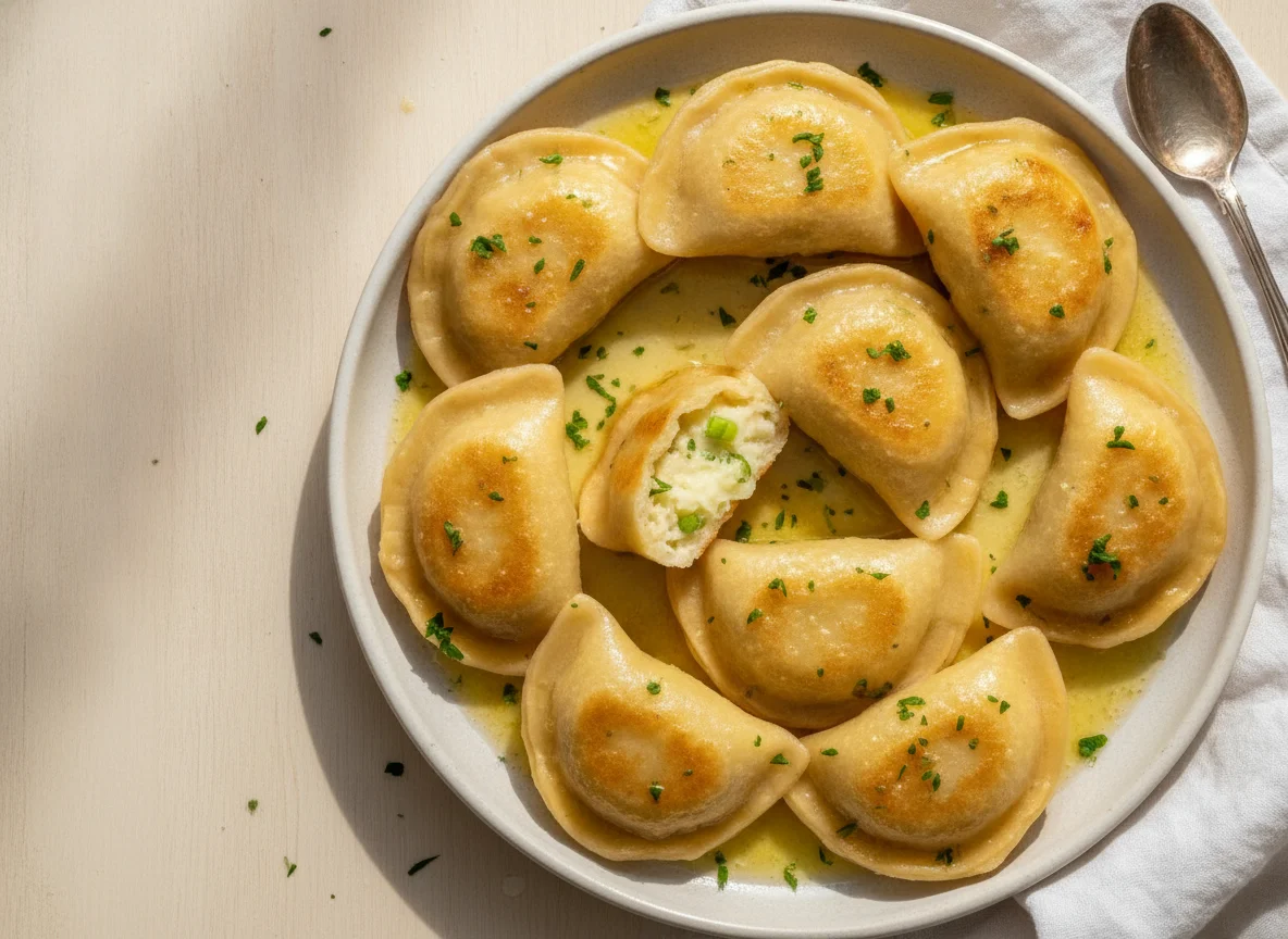 Pierogi (Pastéis Cozidos) photo