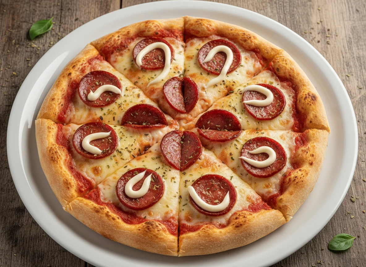 Pizza de Calabresa com Maionese photo