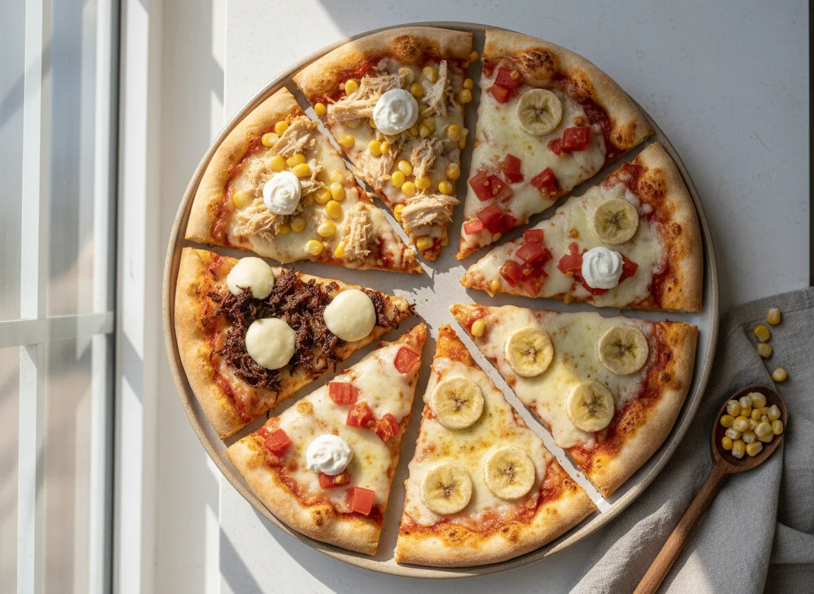 Pizzas variadas photo