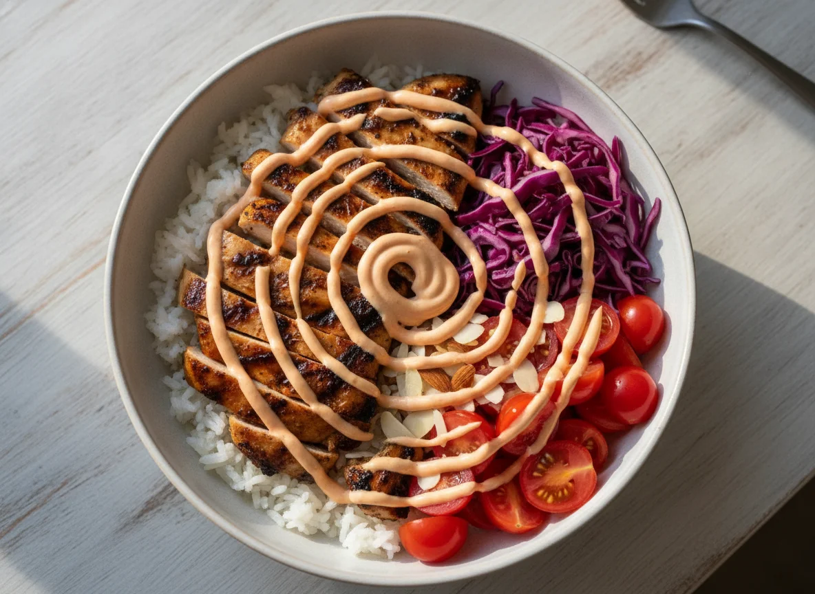 Poke Bowl de Frango Grelhado photo