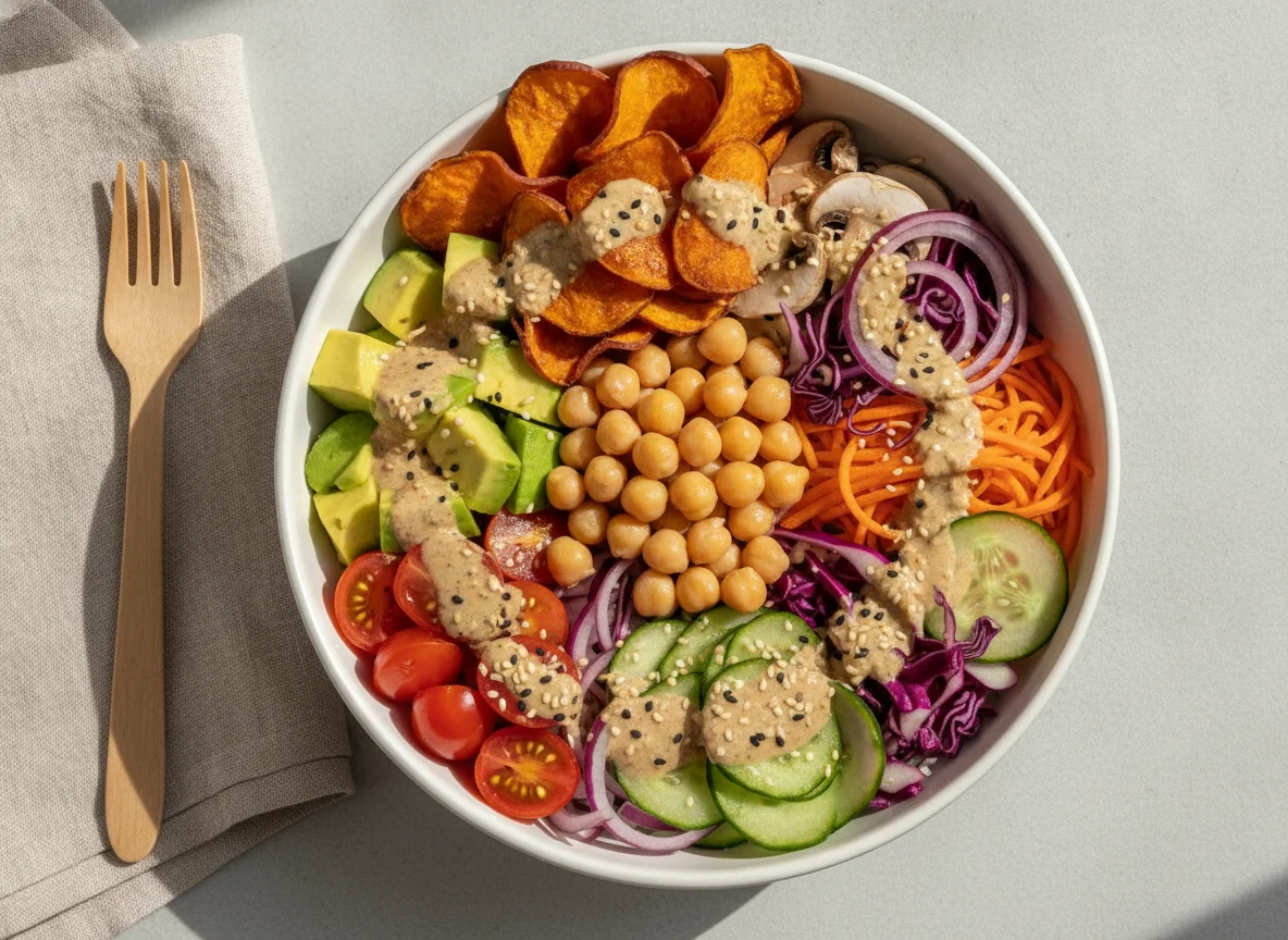 Poke Bowl Vegetariano photo