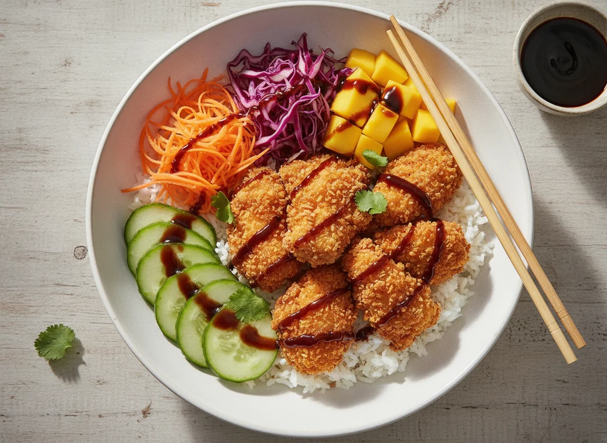 Poke de Frango Empanado photo