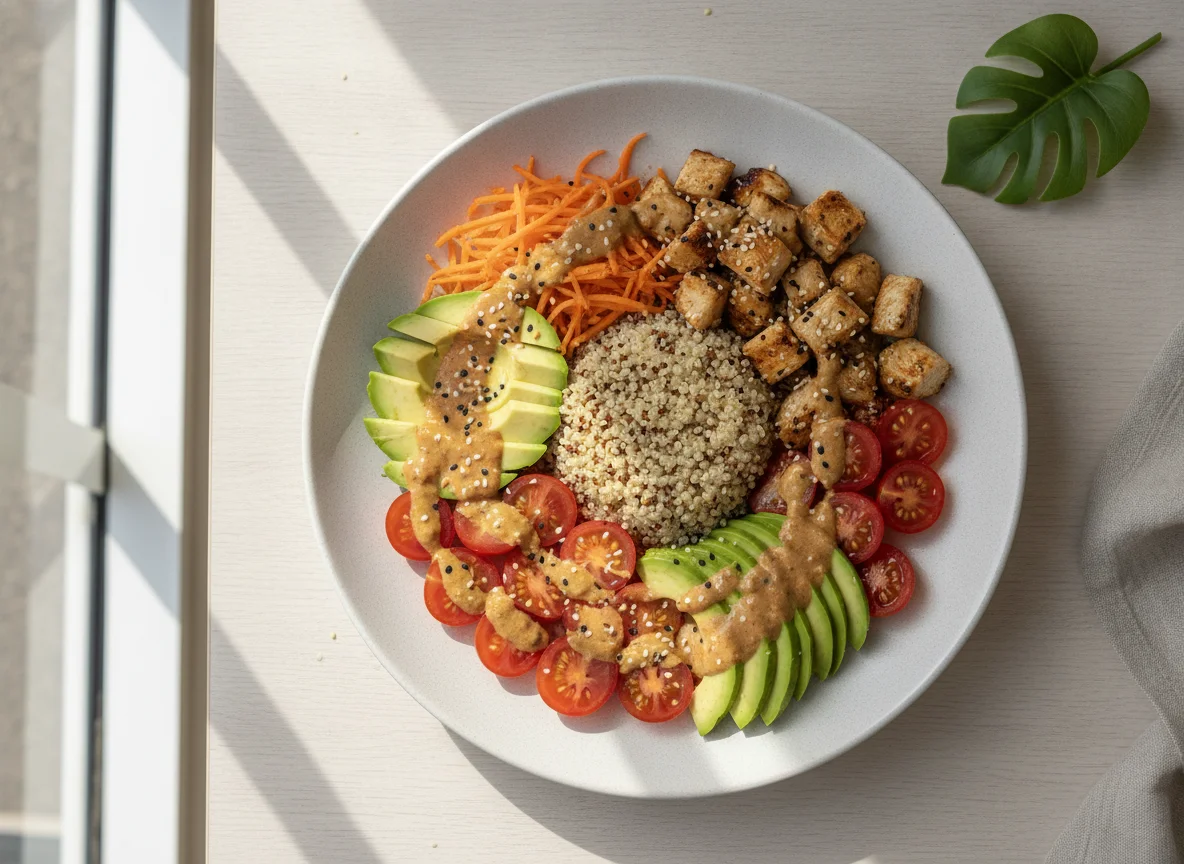 Power Quinoa Poke M photo