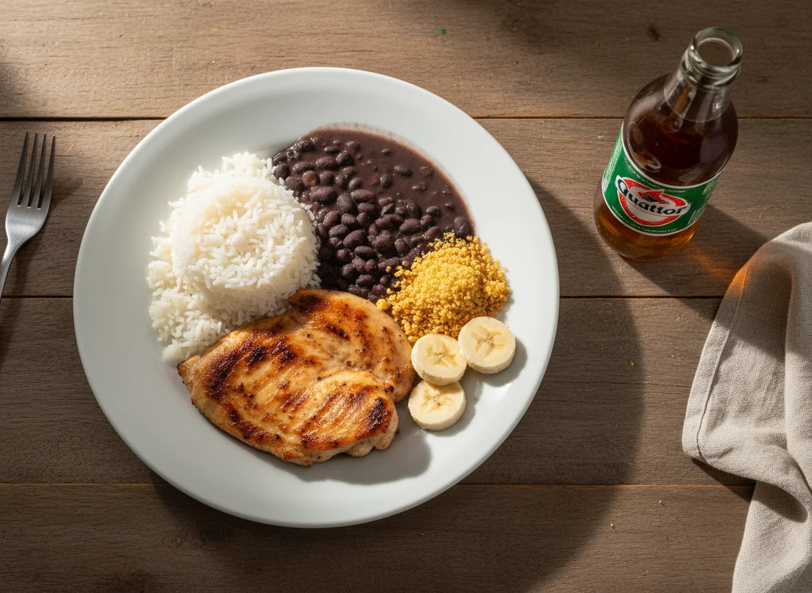 Prato Brasileiro com Frango Grelhado photo