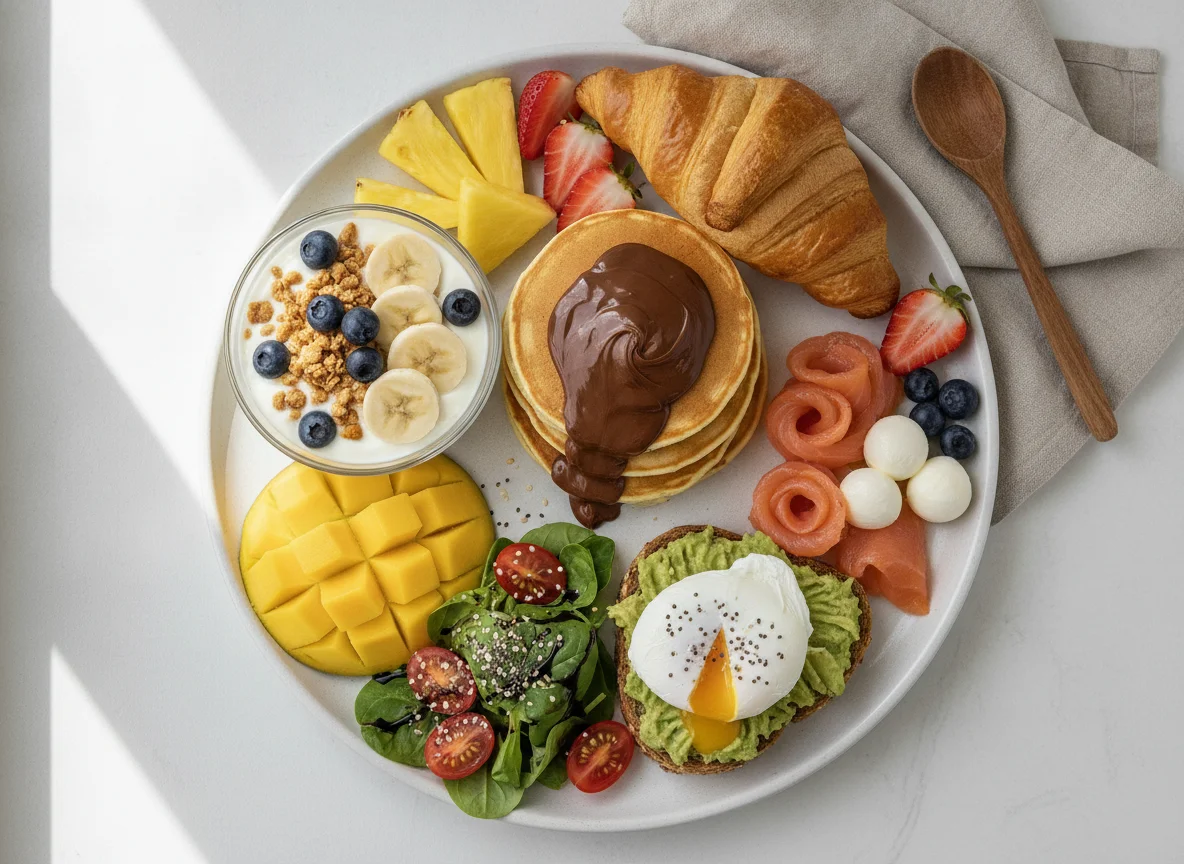 Prato de Brunch Variado photo