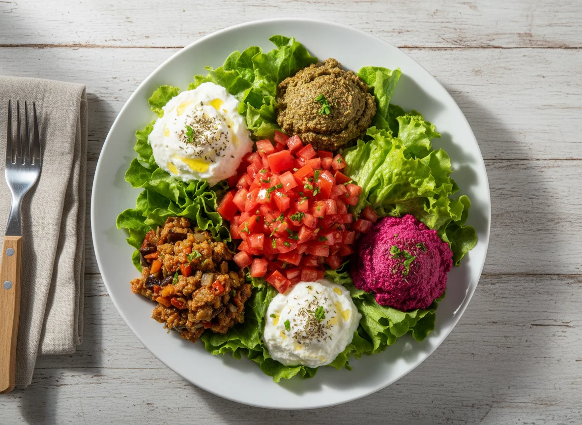 Prato de Salada Variada photo