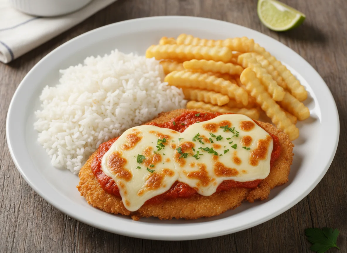 Prato Executivo com Frango à Parmegiana photo