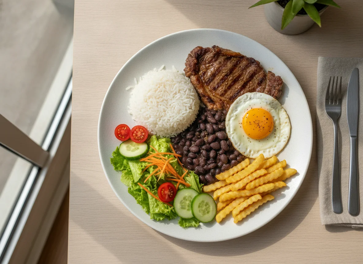 Prato Feito com Arroz de Konjac photo
